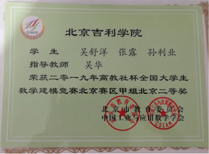 数学建模获奖证书.png